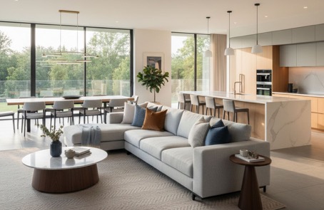 Velká okna jako trend moderního bydlení