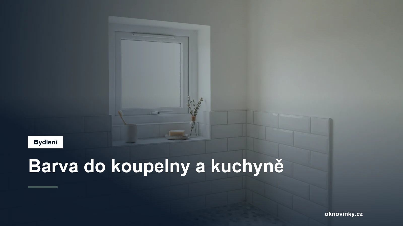 Barva do koupelny a kuchyně
