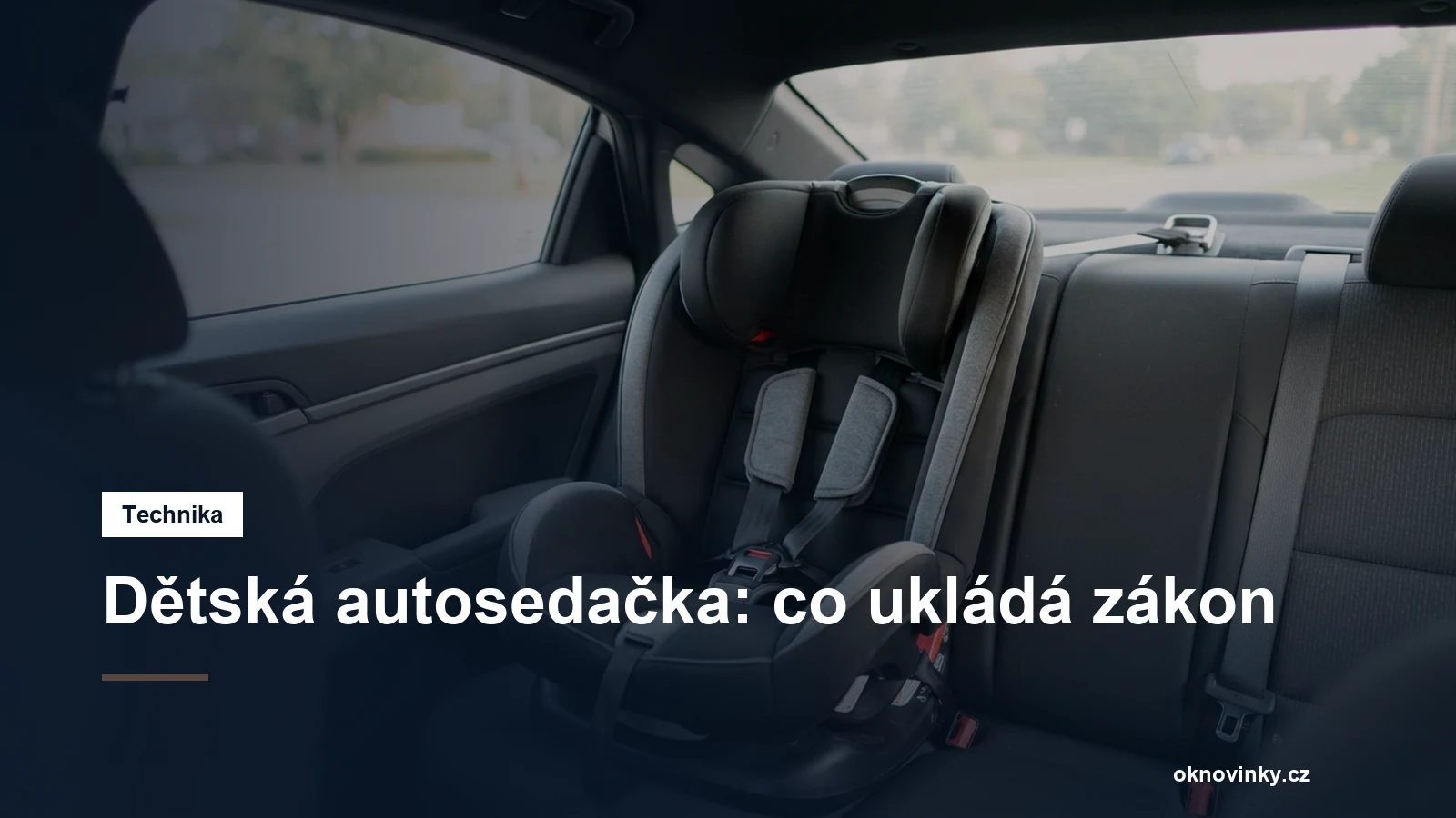 Dětská autosedačka: co ukládá zákon