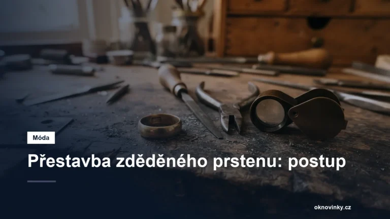 Přestavba zděděného prstenu: postup
