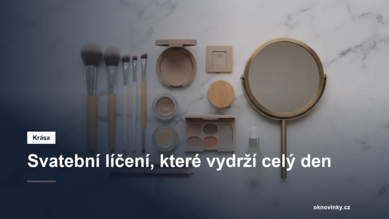 Svatební líčení, které vydrží celý den