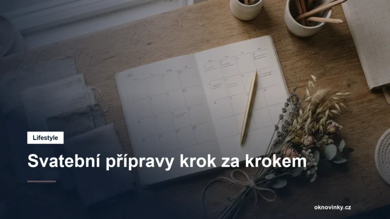 Svatební přípravy krok za krokem