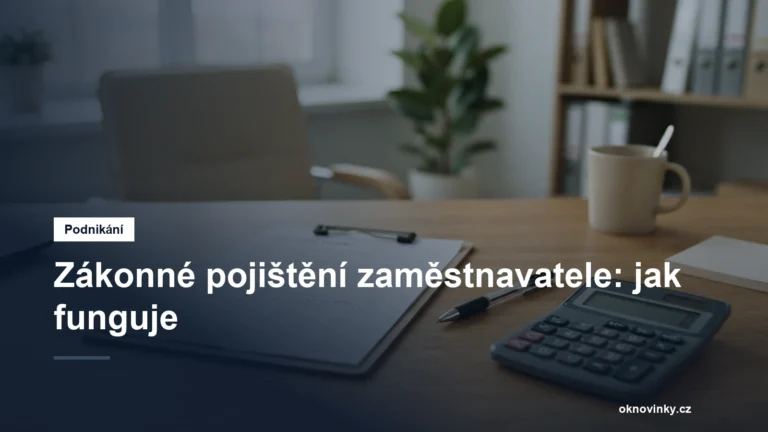 Zákonné pojištění zaměstnavatele: jak funguje